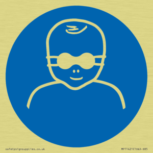 Mandatory: Protect infants eyes with opaque eye protection